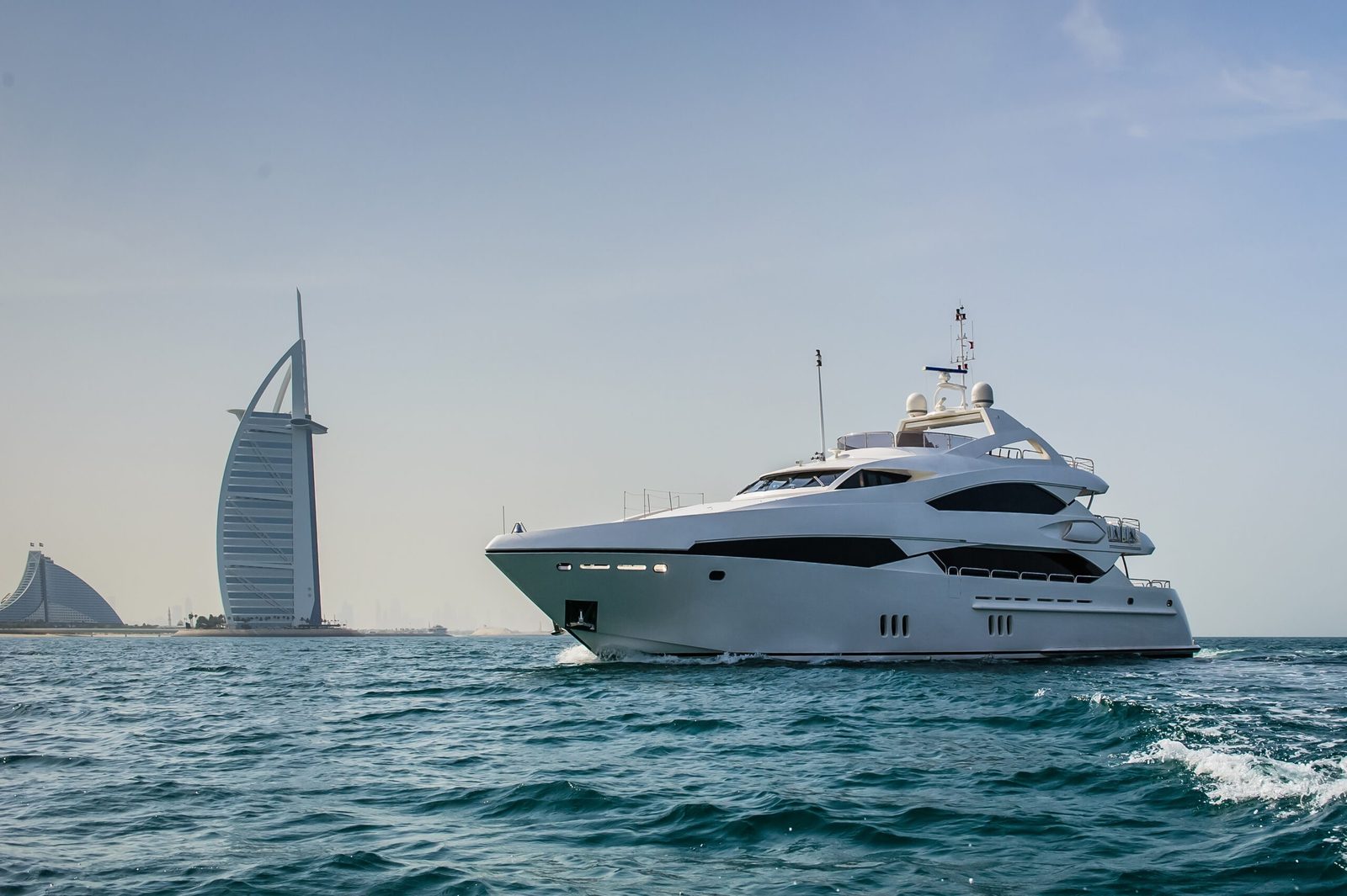 Firmenincentive auf einer Luxusyacht