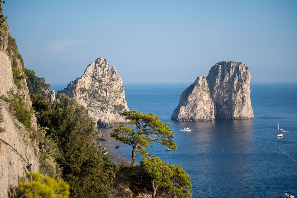 Die Faraglioni vor Capri